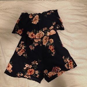 Very cute off the shoulder romper